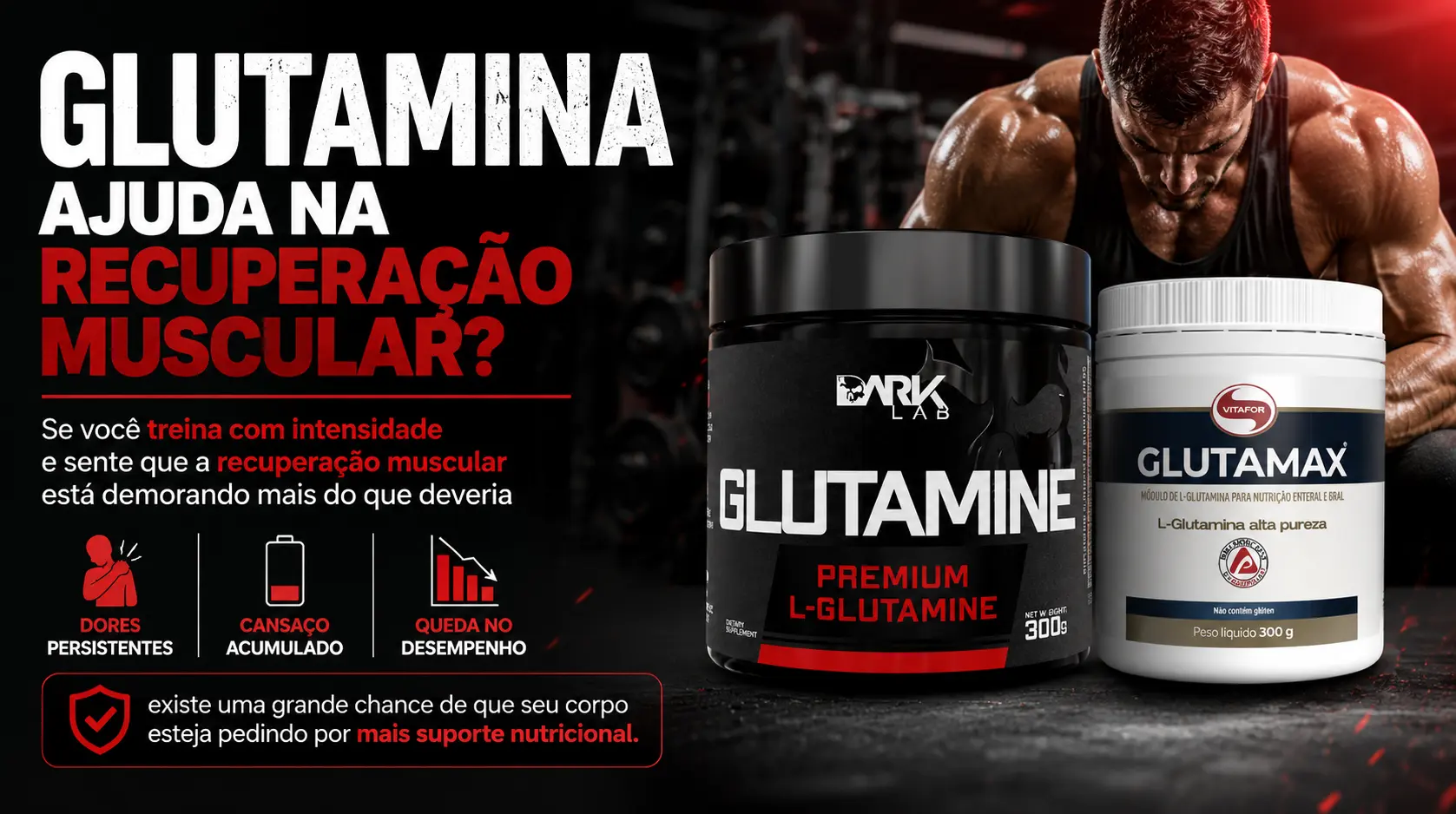 Glutamina Ajuda na Recuperação Muscular? Guia Completo e Honesto