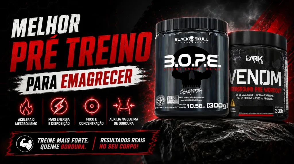 Melhor Pre Treino para Emagrecer